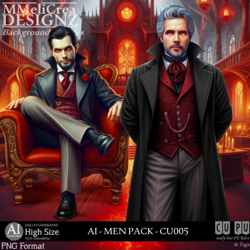 (image for) AI - MEN PACK CU005 (CU4PU/PNG)